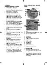 Предварительный просмотр 8 страницы Melissa 16440005 Manual