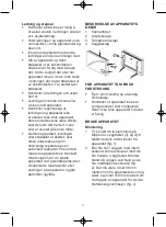 Предварительный просмотр 11 страницы Melissa 16530021 Manual