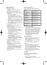 Предварительный просмотр 11 страницы Melissa 1659-0008 Manual