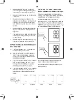 Предварительный просмотр 7 страницы Melissa 16690072 Manual