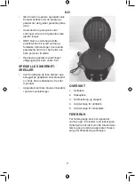 Preview for 8 page of Melissa 3-in-1 Espresso and Coffee Maker 245-039 Safety Instructions