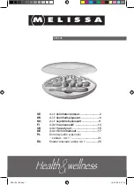 Предварительный просмотр 1 страницы Melissa 631-103 Manual