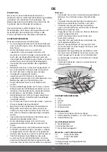 Предварительный просмотр 17 страницы Melissa 631-103 Manual