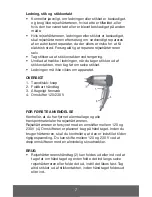 Preview for 7 page of Melissa 635-101 User Manual