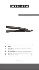 Предварительный просмотр 1 страницы Melissa 635-107 User Manual