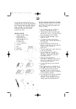 Предварительный просмотр 6 страницы Melissa 638-125 Manual