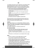 Preview for 22 page of Melissa 638-130 User Manual