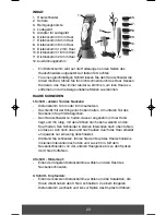 Preview for 23 page of Melissa 638-130 User Manual