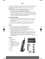 Предварительный просмотр 17 страницы Melissa 638-132 User Manual