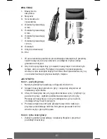 Предварительный просмотр 21 страницы Melissa 638-132 User Manual