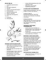 Предварительный просмотр 18 страницы Melissa 640-049 User Manual