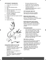 Предварительный просмотр 21 страницы Melissa 640-049 User Manual