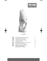 Предварительный просмотр 1 страницы Melissa 640-060 User Manual