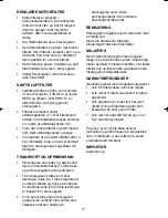 Preview for 17 page of Melissa 640-062 User Manual