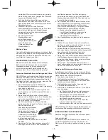 Предварительный просмотр 19 страницы Melissa 640-075 User Manual