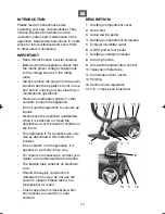 Предварительный просмотр 14 страницы Melissa 640-107 User Manual