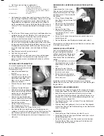 Предварительный просмотр 18 страницы Melissa 640-116 User Manual