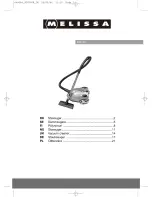 Preview for 1 page of Melissa 640-123 User Manual