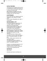 Preview for 16 page of Melissa 640-123 User Manual