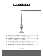 Предварительный просмотр 1 страницы Melissa 640-132 Manual