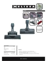 Preview for 1 page of Melissa 640-135 Specifications