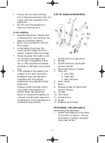 Предварительный просмотр 27 страницы Melissa 640-279 Manual