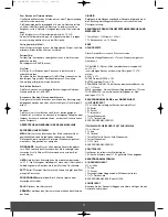 Предварительный просмотр 22 страницы Melissa 643-032 User Manual