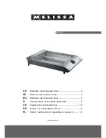 Preview for 1 page of Melissa 643-073 User Manual