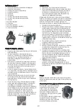 Предварительный просмотр 22 страницы Melissa 643-198 Instruction Manual