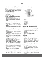 Предварительный просмотр 2 страницы Melissa 645-057 User Manual