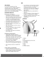 Предварительный просмотр 8 страницы Melissa 645-063 Manual