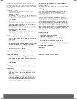 Preview for 3 page of Melissa 646-057 User Manual