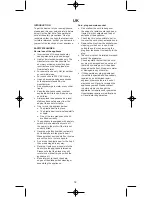 Preview for 18 page of Melissa 646-067 Instruction Manual