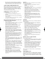 Предварительный просмотр 20 страницы Melissa 653064 Instruction Manual