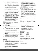 Preview for 11 page of Melissa 653088 User Manual