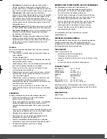 Preview for 21 page of Melissa 653088 User Manual