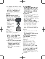 Предварительный просмотр 12 страницы Melissa 677-002 User Manual