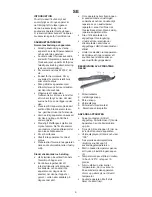 Preview for 4 page of Melissa Hair Straightener 635-124 User Manual