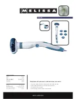 Preview for 1 page of Melissa Straightener with Solid Ceramic Plates and Temperture Control 631-066 Specifications