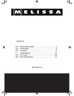 Melissa ZB-18 User Manual preview