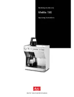 Melitta 190 Operating Instructions Manual preview