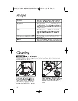 Preview for 12 page of Melitta 40791 Use & Care Manual