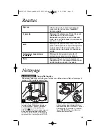 Preview for 27 page of Melitta 40791 Use & Care Manual