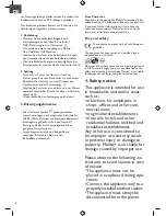 Preview for 4 page of Melitta aromaboy Operating Instructions Manual