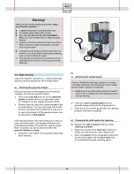 Preview for 12 page of Melitta Bar-cube Operating Instructions Manual