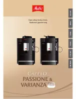 Melitta Caffeo Passione CS Operating Instructions Manual preview