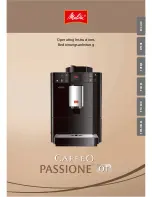 Предварительный просмотр 1 страницы Melitta Caffeo Passione OT Operating Instructions Manual