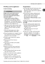 Preview for 19 page of Melitta Caffeo Solo Operating Instructions Manual