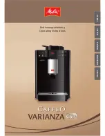 Preview for 1 page of Melitta Caffeo Varianza CSP Operating Instructions Manual