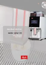 Preview for 1 page of Melitta Cafina XT4 Operating Instructions Manual